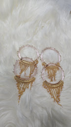 Joipuri hand work glass bangle with tassel premium quality - ALISHBA FASHION