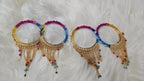 Joipuri hand work glass bangle with tassel premium quality - ALISHBA FASHION